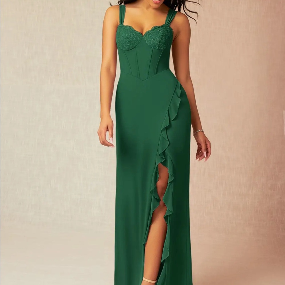 Elegant Green Dress